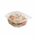 Barquette plastique avec couvercle 25 cl - par 900