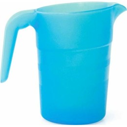 Pichet copolyester bleu lagon empilable 1 L - par 6