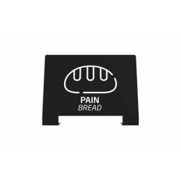 Plaque signalétique pain pour meuble Alitri