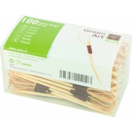 Pique brochette bambou 10 cm - par 100