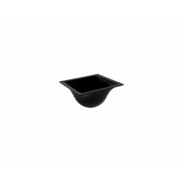 Saladier carré mélamine Zest noir 26,5 x 26,5 x 10 cm 2,7 L