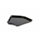 Plat plexi noir angle 135° 28 x 28 x 5 cm