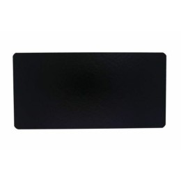 Plaque angles arrondis or/noir 1100 g 20 x 40 cm - par 25