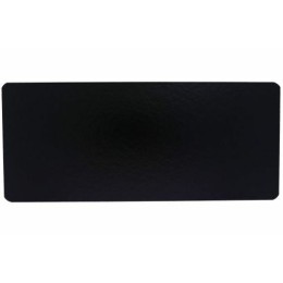 Plaque angles arrondis or/noir 750 g 20 x 65 cm - par 25