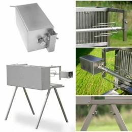 Tournebroche bois L1400