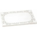 Rectangle dentelles papier blanc 30 x 18 cm - par 250