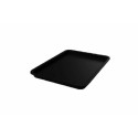 Plat plexi rectangulaire noir 42 x 28 x 2 cm