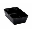 Bac Aalto mélamine noire 21 x 14 x 6 cm