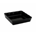 Bac Aalto mélamine noire 28 x 28 x 6 cm