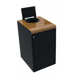 Meuble de tri Alitri gris et marron 90 L