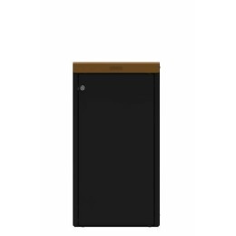 Meuble de tri alitri gris/marron 65 L