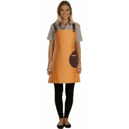 Chasuble polycoton moka / ivoire 85 cm TU