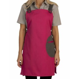 Chasuble polycoton fuchsia / gris 85 cm TU