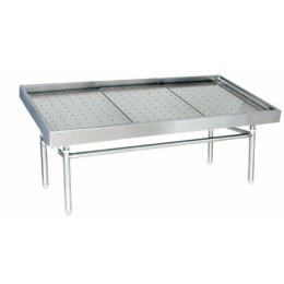 Grille de fond pour étal poissonnerie 110 cm - par 3