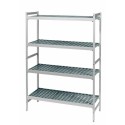 Kit rayonnage 5 niveaux Fermostock 6611 132 x 36 cm