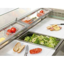 Cadre support bacs pour table laminaire 4 plaques