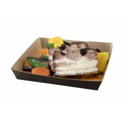 Assiette rectangle carton 17,5 x 12,5 x 3 cm - par 200
