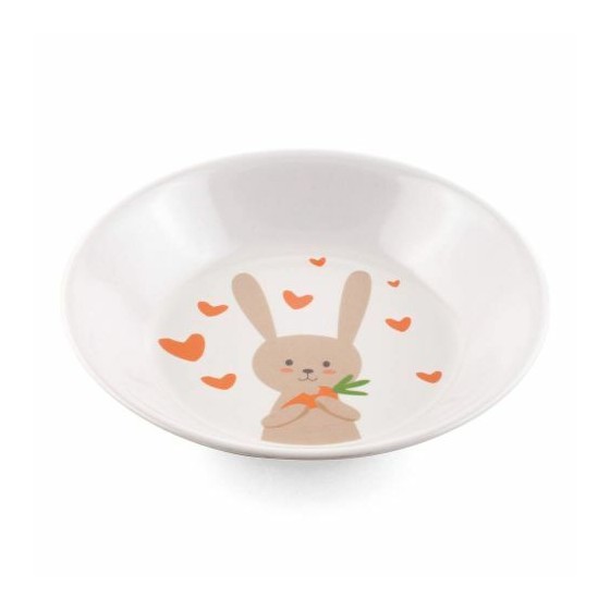 Set enfant mug, assiette Plate et assiette creuse Lapin