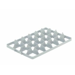 Séparateur bas pour bac verre 24 cases 8,9 x 8,5 cm