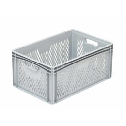 Bac ajouré pour verre gris 60 x 40 x 27 cm