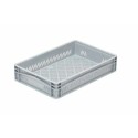 Bac ajouré pour verre gris 60 x 40 x 12 cm