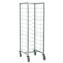 Chariot cafétaria 2 x 12 niveaux
