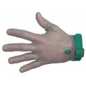 Gant cotte de mailles gauche - vert - XS
