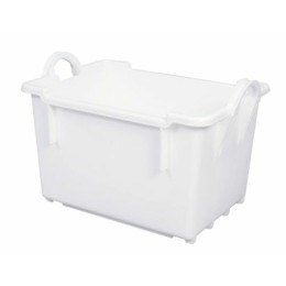 Bac Comporte PEHD blanc 60 L