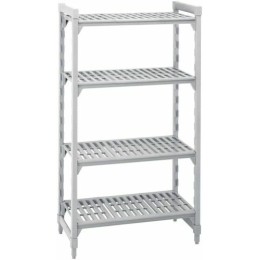 Étagère Camshelving 130 x 50 cm + 4 clayettes ajourées