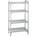 Étagère Camshelving 130 x 50 cm + 4 clayettes ajourées