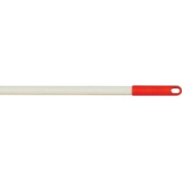 Manche aluminium rouge pour balais-brosses et raclettes 150 cm