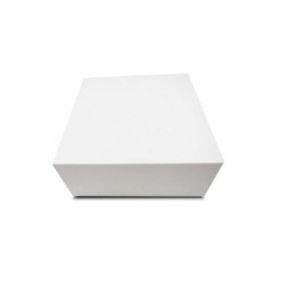 Boîte pâtissière blanche en carton 18 x 18 x 8 cm - par 50