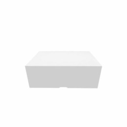 Boîte pâtissière blanche en carton 23 x 23 x 10 cm - par 50