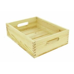 Cagette en pin naturel 36 x 27 x 10 cm