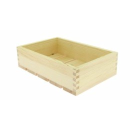 Cagette en pin naturel 30 x 20 x 8 cm