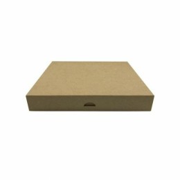 Boîte pâtissière Kraft brun 29 x 29 x 5 cm - par 50