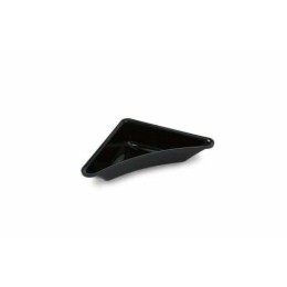 Bac triangulaire plexi noir pour kit carrousel 24 x 24 x 6 cm