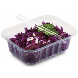 Barquette micro-ondes scellable classique polypropylène 21 cl - par 200