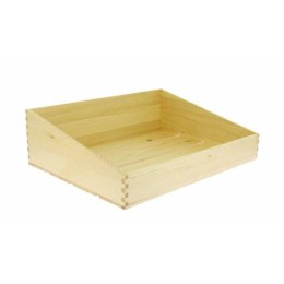 Cagette inclinée bois 40 x 30 x 12 cm