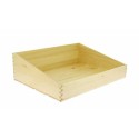 Cagette inclinée bois 40 x 30 x 12 cm