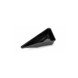 Bac plexi noir coté droit pour kit Petale 53 x 30 x 5 cm