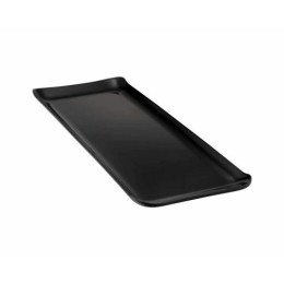 Plat Reef mélamine noir 54 x 19,7 x 2,5 cm