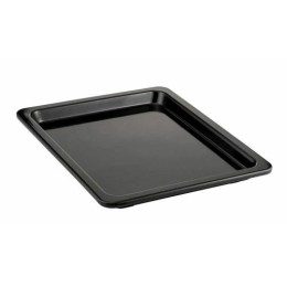 Plat Thin Rim mélamine noir GN 1/2  26,5 x 32,5 x 3 cm