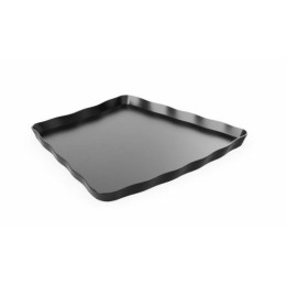 Plat Aalto mélamine noir 28 x 30,5 x 2 cm