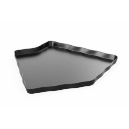 Plat Aalto mélamine noir 31 x 34 x 2 cm
