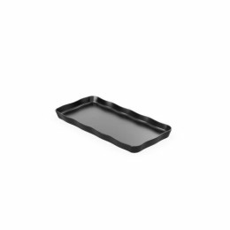 Plat Aalto mélamine noir 27,3 x 13,3 x 2 cm