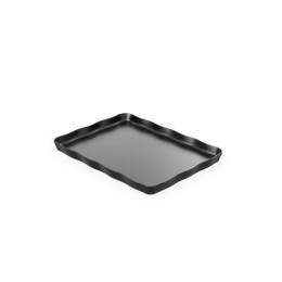 Plat Aalto mélamine noir 27,3 x 20,3 x 2 cm
