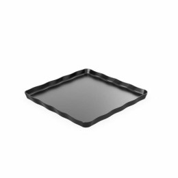 Plat Aalto mélamine noir 27,3 x 27,3 x 2 cm