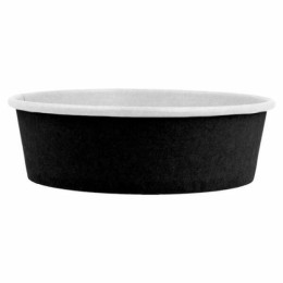 Pot à salade kraft noir 500 ml - par 50