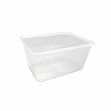 Barquette plastique micro-ondable 1800 ml avec couvercle - par 100